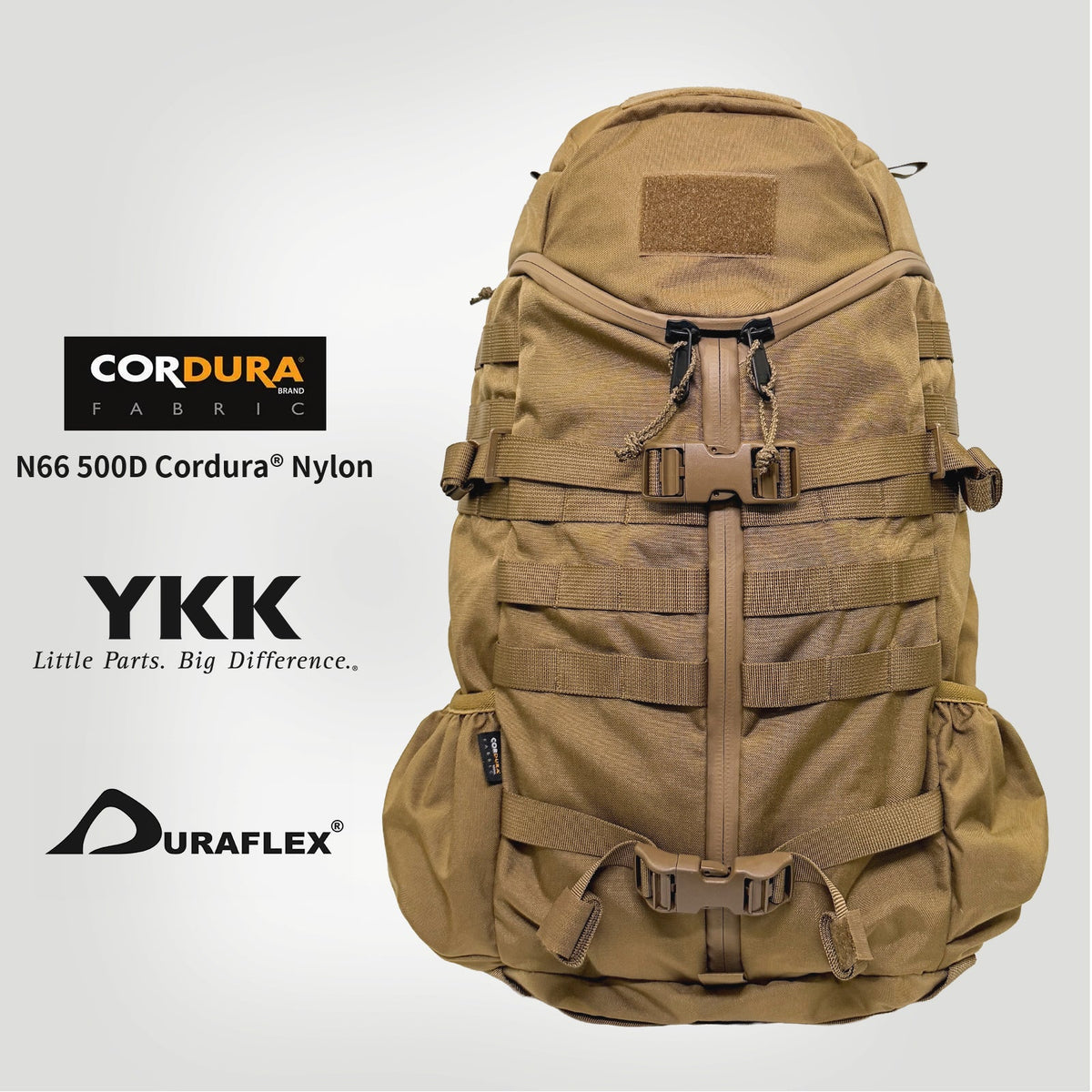 34L 3Day Cordura Tactical Backpack