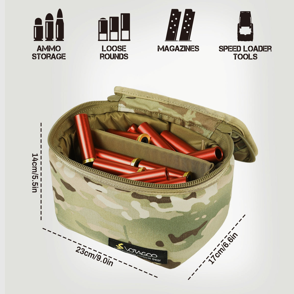 VOTAGOO® Tactical Ammo Bag