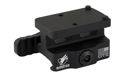 American Defense Mfg. QD Mount |  AD-RMR |  Fits Trijicon RMR |  Lightweight |  Co-Witness Height |  Black