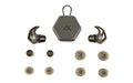 AXIL X30i |  Earplugs |  Black |  Includes (3) Silicon Tips |  (2) Foam Tips and Pocket Carry Case