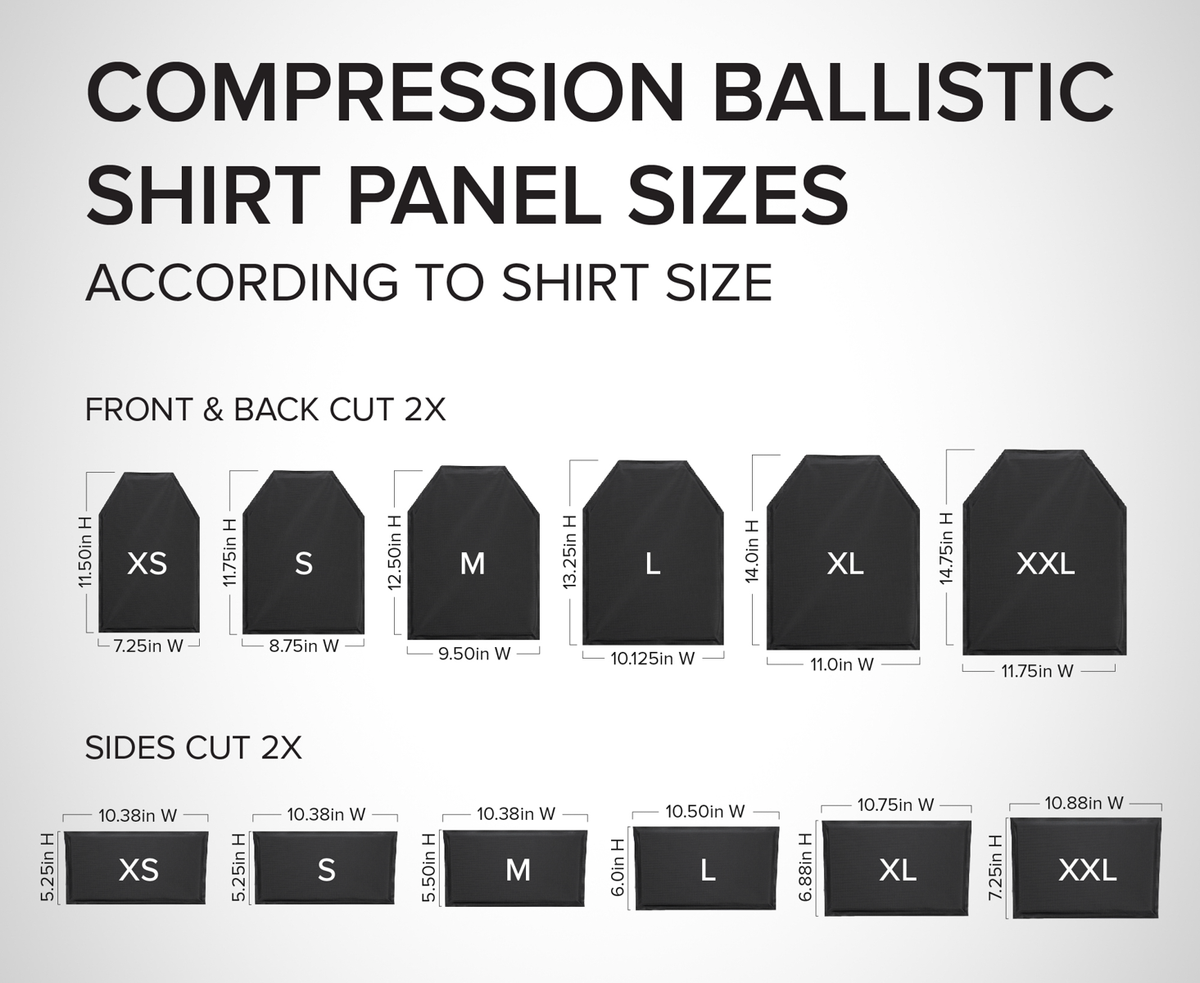 RTS Tactical Relentless Level IIIA (HG2) Body Armor Compression Shirt