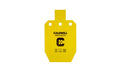 Caldwell AR500 IPSC 33% Steel Target |  10"x6.1"x0.4" |  Powder Coat Finish |  Yellow