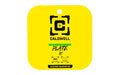 Caldwell AR500 Rimfire/Handgun Gong |  1/4" Steel Target |  8" Square |  Yellow