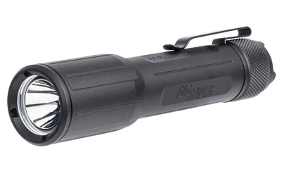 Sig Sauer FOXTROT-EDC FULL SIZE |  Flashlight |  33 | 000 Candela |  1350 Lumens |  Includes Clip and Two Tailcaps |  Matte Finish |  Black