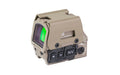 Sig Sauer ROMEO8T-AMR |  Red Dot Sight |  40mm Objective |  2 MOA Quad Ballistic Circle Dot 2.0 Reticle |  Matte Finish |  Flat Dark Earth |  Fits Picatinny Rail |  Includes Mount and Titanium Shroud
