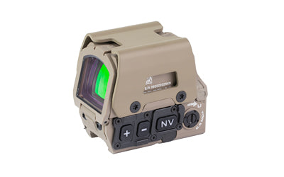 Sig Sauer ROMEO8T-AMR |  Red Dot Sight |  40mm Objective |  2 MOA Quad Ballistic Circle Dot 2.0 Reticle |  Matte Finish |  Flat Dark Earth |  Fits Picatinny Rail |  Includes Mount and Titanium Shroud