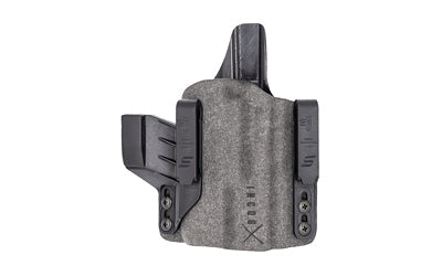 Safariland INCOG-X |  Joint Collaboration with Haley Strategic |  Inside the Waistband Holster |  Fits Glock 17/19 with Light |  Microfiber Suede Wrapped Boltaron Construction |  Black |  Right Hand