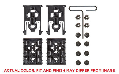 Safariland ELS |  Platform Kit |  Black |  2 Male & 2 Female |  Screws |  Polymer