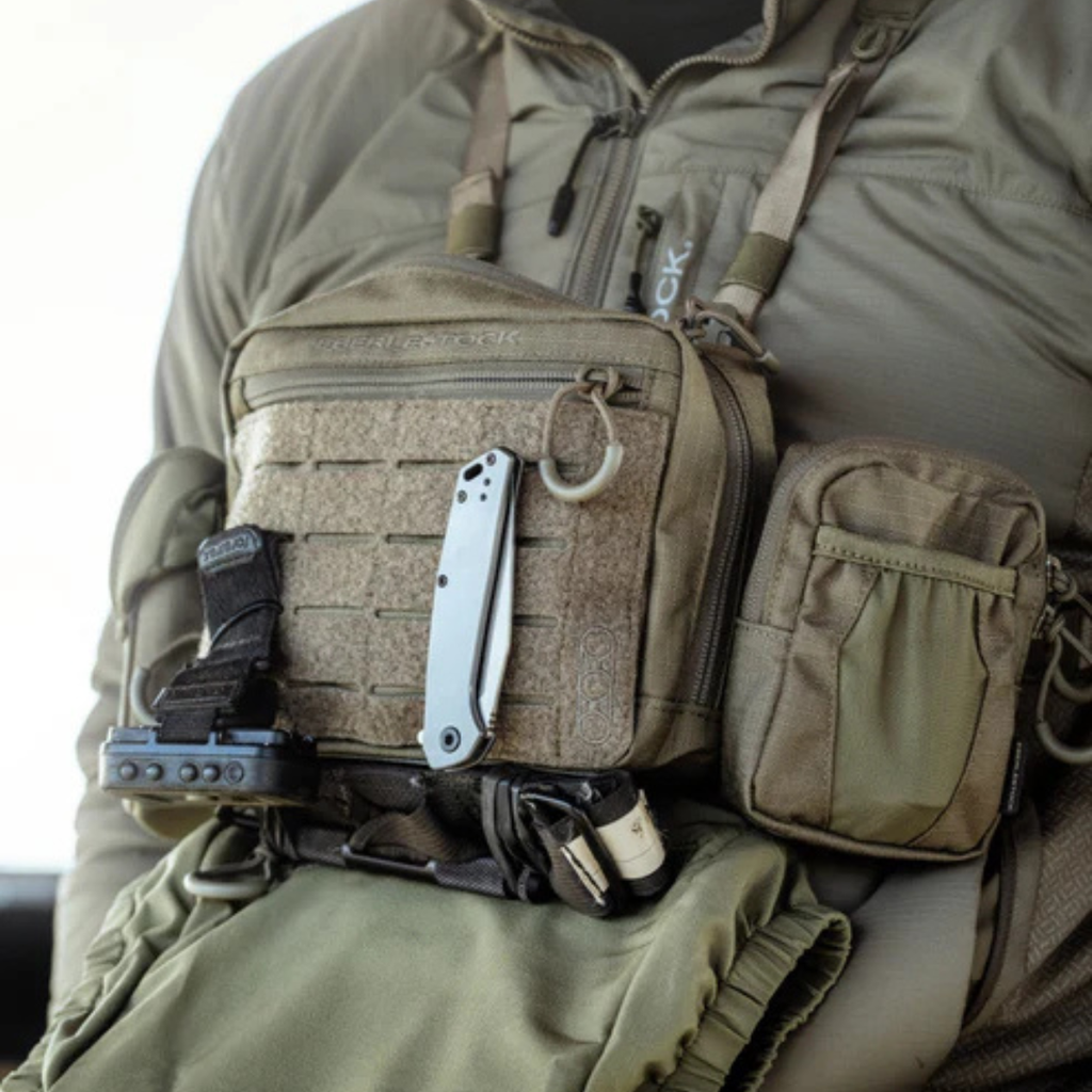 Eberlestock Fury Chest Pack - Concealed Carry Rig for Compact Pistols - Field-Proven