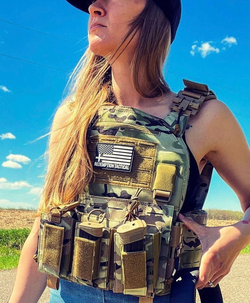 Redemption Tactical CRUSADER 2.0® V4 ARMOR FULL KIT COMBO PACKAGE LIGHTWEIGHT LEVEL IV  (2) 10x12 Front/Back Plates (2) 6x8 Side Plates (Level IV)