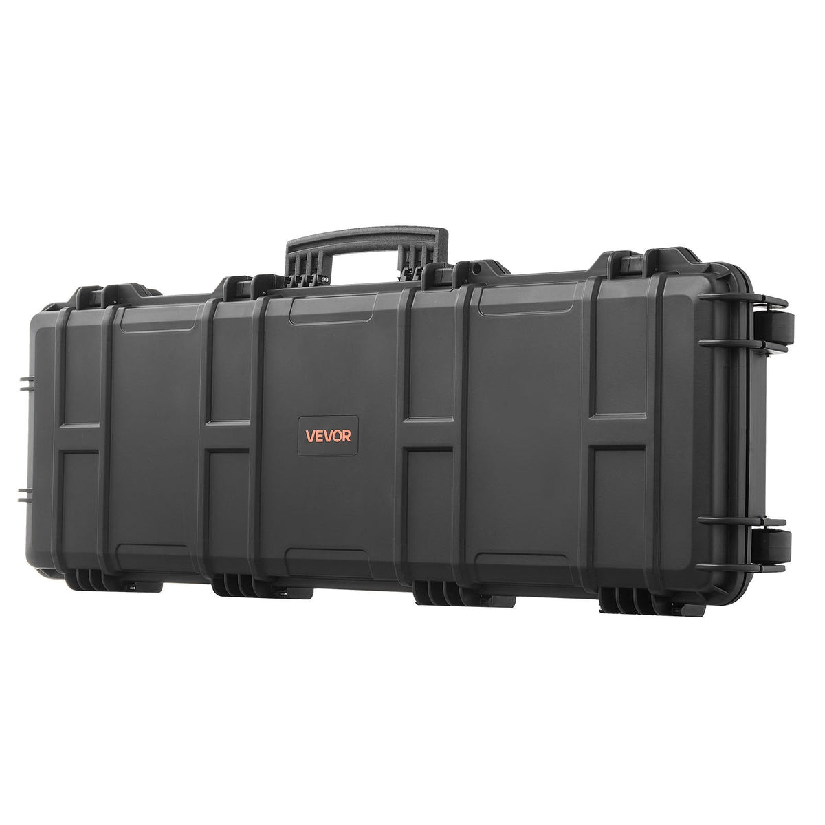 40" Hard Rifle Case, Lockable Rifle Case with Pre-cut Foams, Gun Storage with Wheels, IP67 Waterproof & Dustproof Movable Large Pistol Storage for Rifles, Shotguns, Airsoft Guns